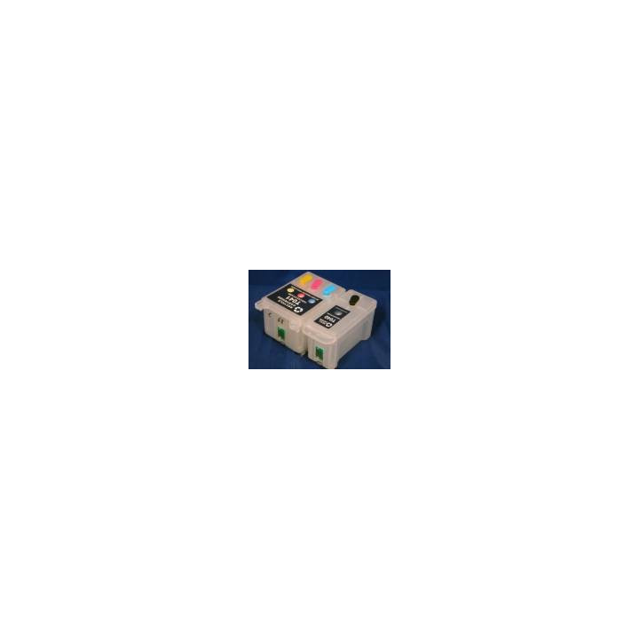 TO40 & 41 série: cartouches vides rechargeables avec puce autoreset