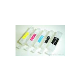 5 cartouches vides rechargeables pour Canon PGI5, CLI8. SANS puce