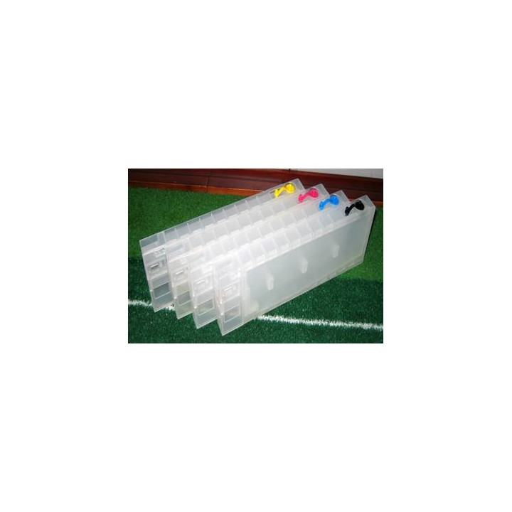 4 cartouches rechargeables sans puce pour Epson B500, 300, 