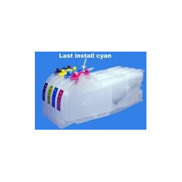 LC 960/970/1000: cartouche vide grande capacité rechargeable pour Brother