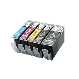 I860 kit de cartouches compatibles alimentaires pour Canon 