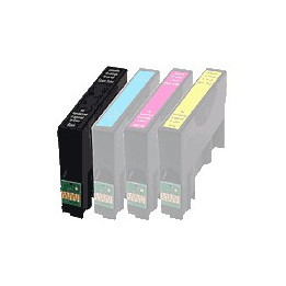 Cartouche compatible noire pour Epson 