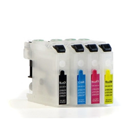 cartouches rechargeables pour Brother LC 980/1100