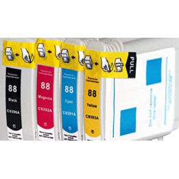 HP88xl: 4 compatible cartridges