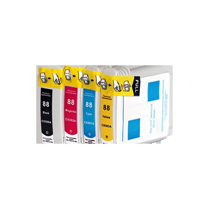 HP88xl: 4 compatible cartridges