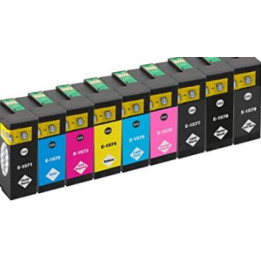 T1571 à 1579: 9 cartouches compatibles Epson
