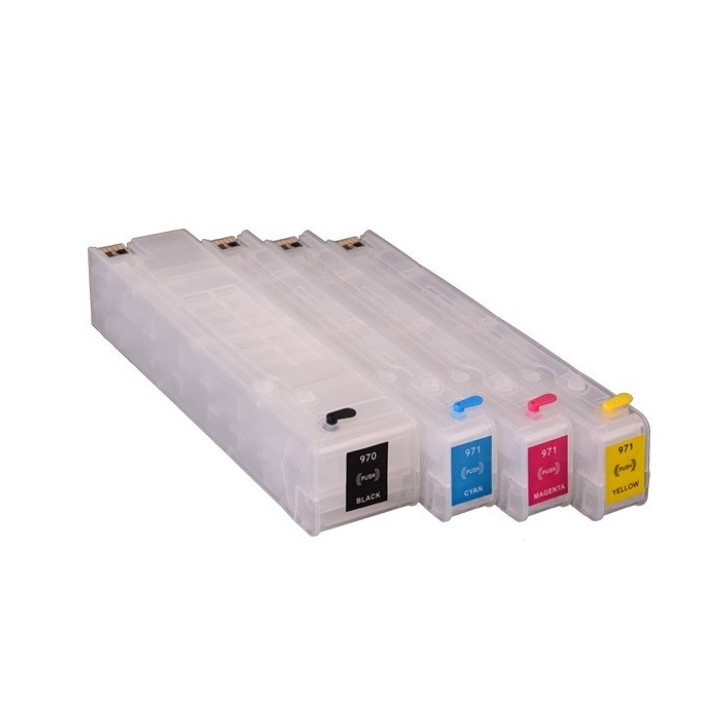 HP970 & 970xl rechargeable cartridges for HP