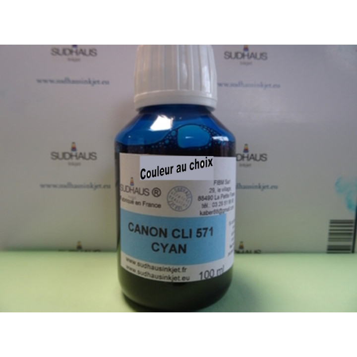 100ml encre SUDHAUS pour Canon  cli551