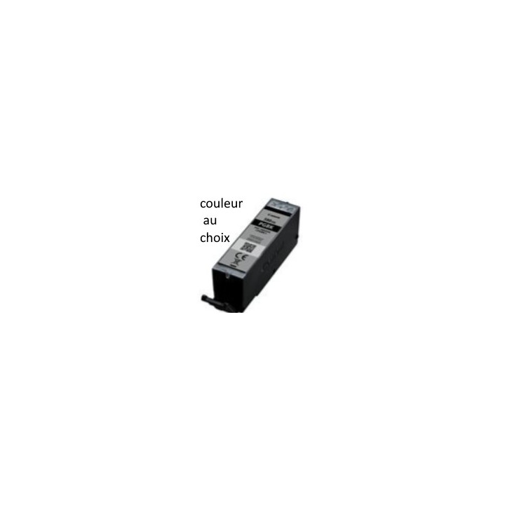 PGI580/CLI581XXL: cartouche compatible (couleur au choix