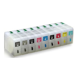 T5801 to 5809: 9 refillable cartridges without chip