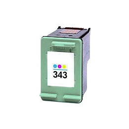 Cartouche remplie pour HP 343 3 couleurs
